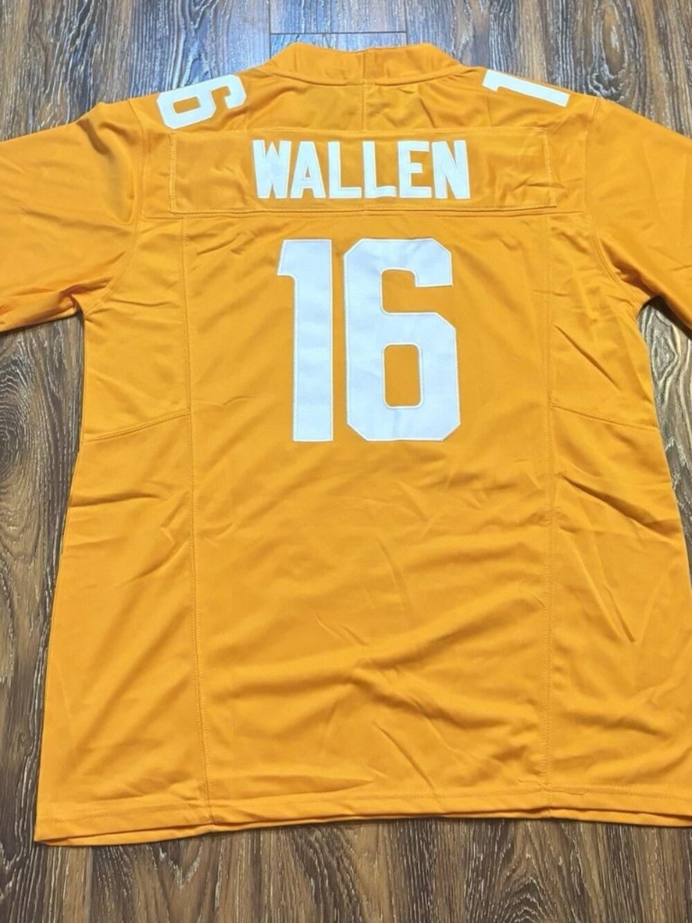 Morgan Wallen Orange Stitched Vapor Jersey